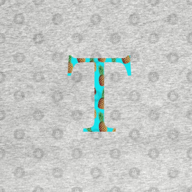 Tau Pineapple Letter by AdventureFinder